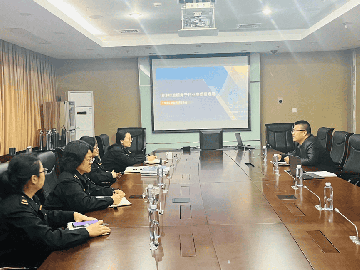 上海浦东智能照明联合会秘书处到浦东新区市场监督管理局汇报交流工作